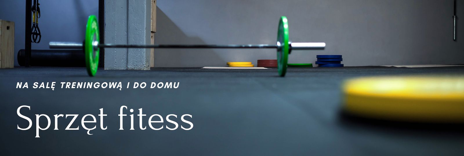 sprzęt fitness baner