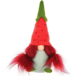 SKRZAT GNOM TRUSKAWKA 20CM DEKORACJA WIOSENNA GIRL