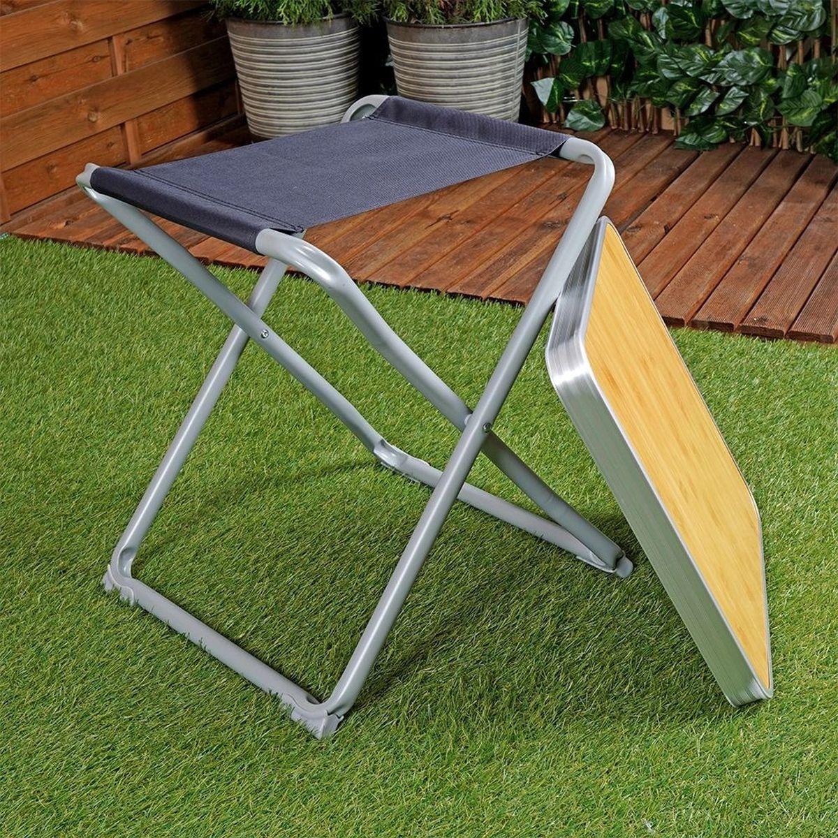 STOLIK / KRZESEŁKO TURYSTYCZNE 2W1 43X40X48CM BAMBUS REDCLIFFS STOLIK / KRZESEŁKO TURYSTYCZNE 2W1 43X40X48CM BAMBUS REDCLIFFS