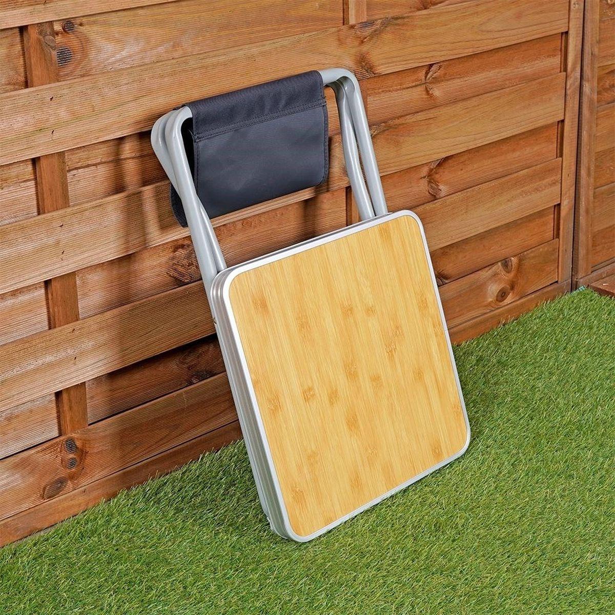 STOLIK / KRZESEŁKO TURYSTYCZNE 2W1 43X40X48CM BAMBUS REDCLIFFS STOLIK / KRZESEŁKO TURYSTYCZNE 2W1 43X40X48CM BAMBUS REDCLIFFS