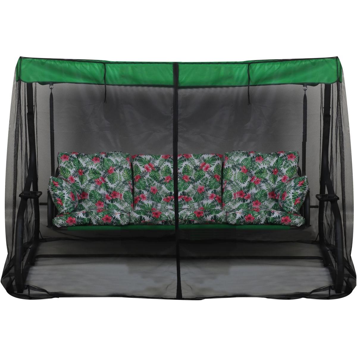 HUŚTAWKA OGRODOWA 3-OSOBOWA MATYLDA Z MOSKITIERĄ HUŚTAWKA OGRODOWA 3-OSOBOWA MATYLDA Z MOSKITIERĄ