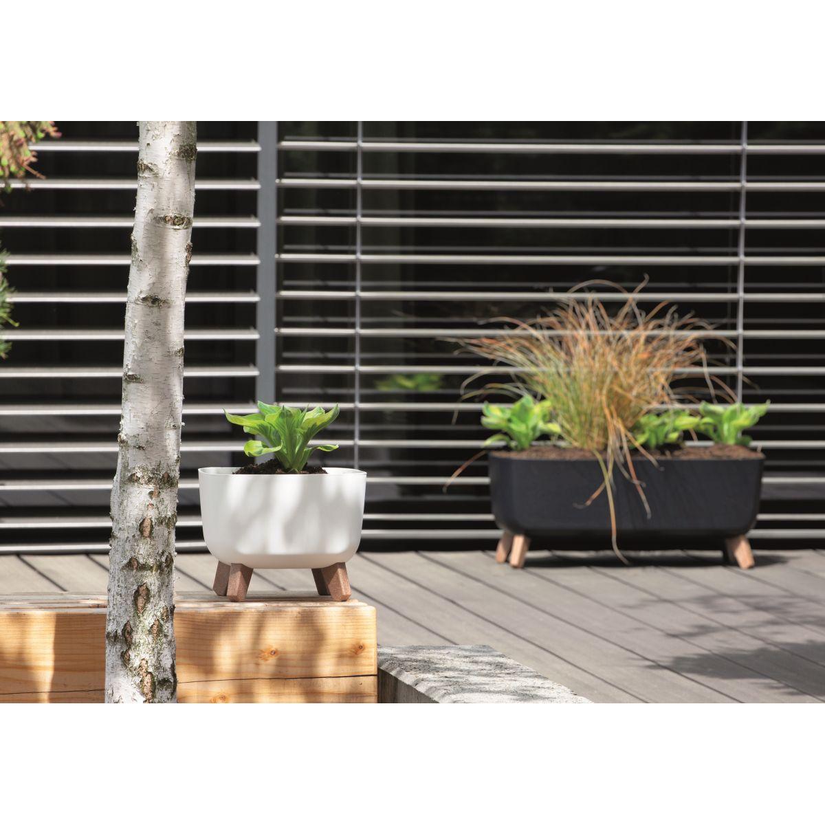 DONICZKA GRACIA SQUARE 39x39CM ANTRACYT DONICZKA GRACIA SQUARE 39x39CM ANTRACYT