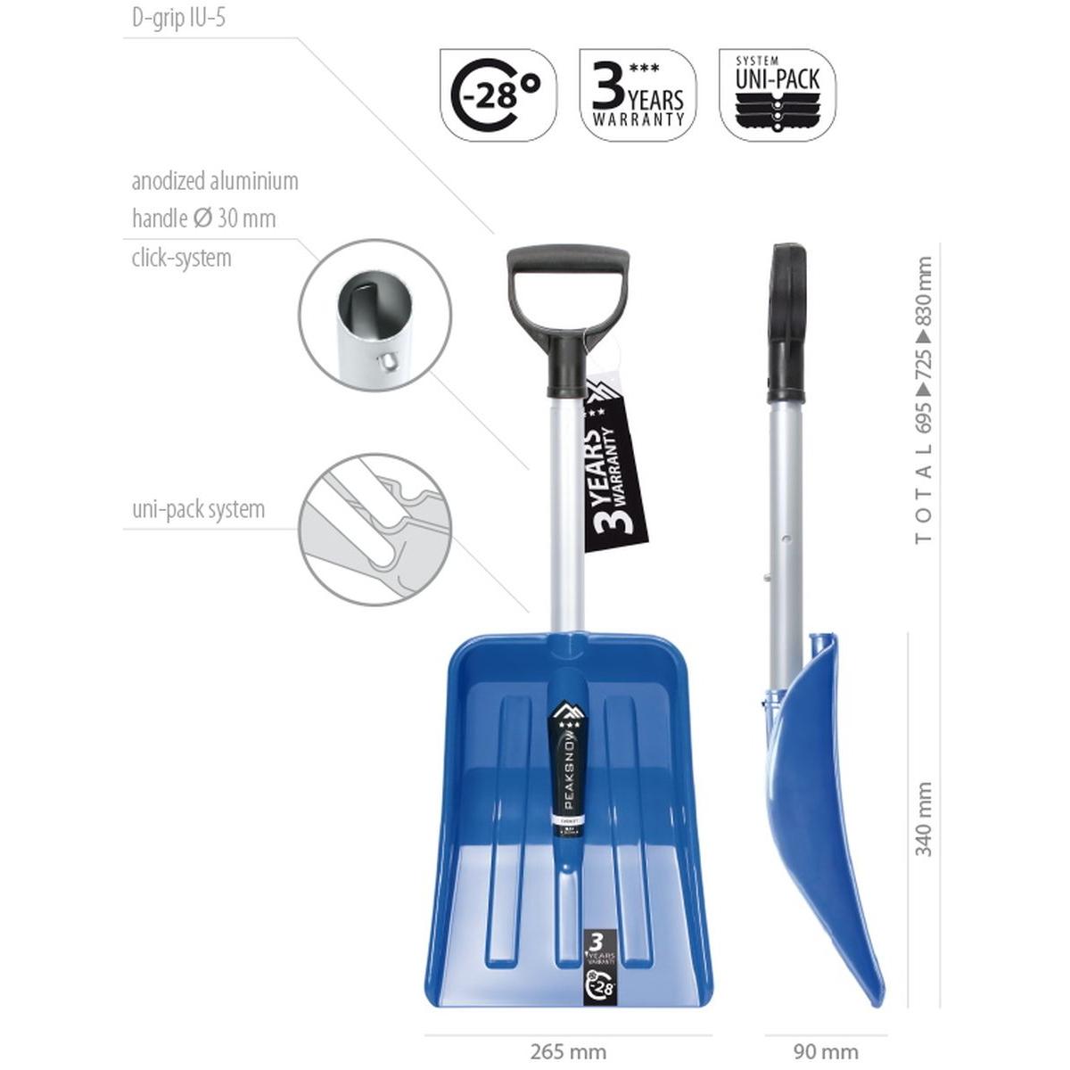 ŁOPATA DO ŚNIEGU SAMOCHODOWA TELESKOPOWA EVEREST 68,5-71,5-82CM ŁOPATA DO ŚNIEGU SAMOCHODOWA TELESKOPOWA EVEREST 68,5-71,5-82CM