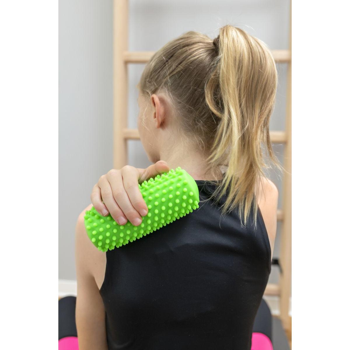 WAŁEK DO MASAŻU 15CM POMARAŃCZOWY TULLO WAŁEK DO MASAŻU 15CM POMARAŃCZOWY TULLO