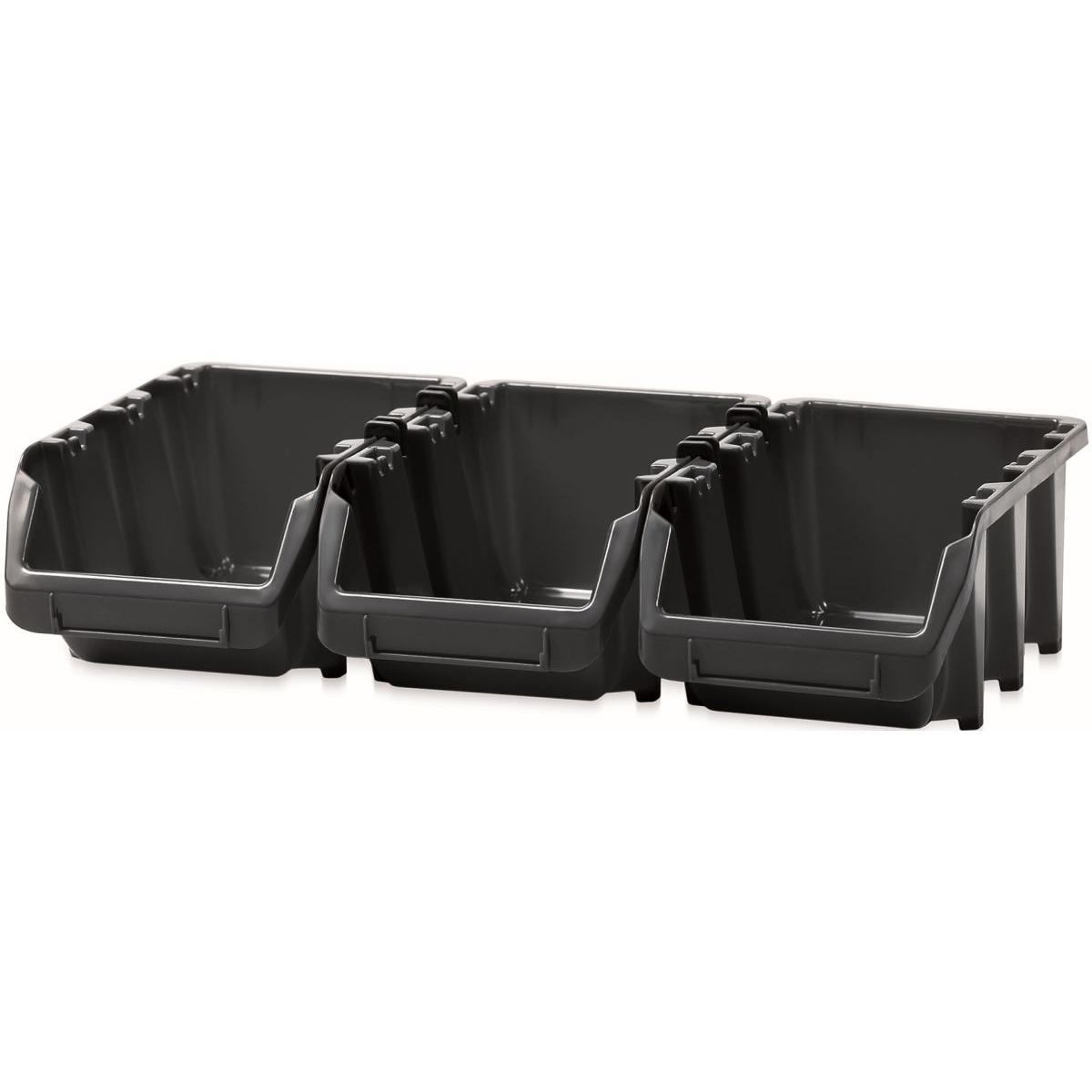 ZESTAW POJEMNIKÓW KUWET WARSZTATOWYCH BINEER LONG 12SZT CZARNE KISTENBERG ZESTAW POJEMNIKÓW KUWET WARSZTATOWYCH BINEER LONG 12SZT CZARNE KISTENBERG