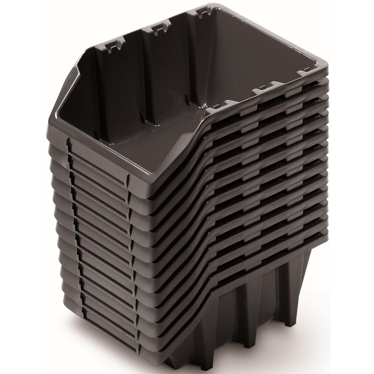 ZESTAW POJEMNIKÓW KUWET WARSZTATOWYCH BINEER LONG 12SZT CZARNE KISTENBERG ZESTAW POJEMNIKÓW KUWET WARSZTATOWYCH BINEER LONG 12SZT CZARNE KISTENBERG