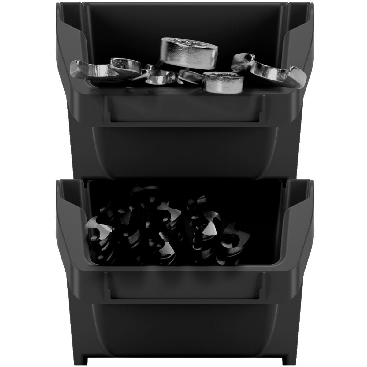 ZESTAW POJEMNIKÓW KUWET WARSZTATOWYCH BINEER LONG 12SZT CZARNE KISTENBERG ZESTAW POJEMNIKÓW KUWET WARSZTATOWYCH BINEER LONG 12SZT CZARNE KISTENBERG