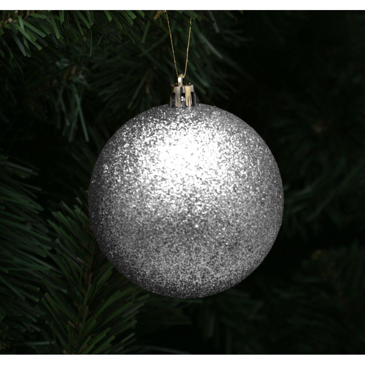 BOMBKA DEKORACYJNA PLASTIKOWA BEZPIECZNA 5SZT ŚR 80MM SREBRNY BOMBKA DEKORACYJNA PLASTIKOWA BEZPIECZNA 5SZT ŚR 80MM SREBRNY