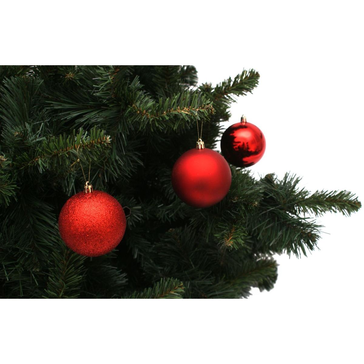 BOMBKA DEKORACYJNA PLASTIKOWA BEZPIECZNA 5SZT ŚR 80MM CZERWONY BOMBKA DEKORACYJNA PLASTIKOWA BEZPIECZNA 5SZT ŚR 80MM CZERWONY