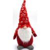 SKRZAT GNOM KRASNAL DEKORACYJNY CZERWONY 45CM