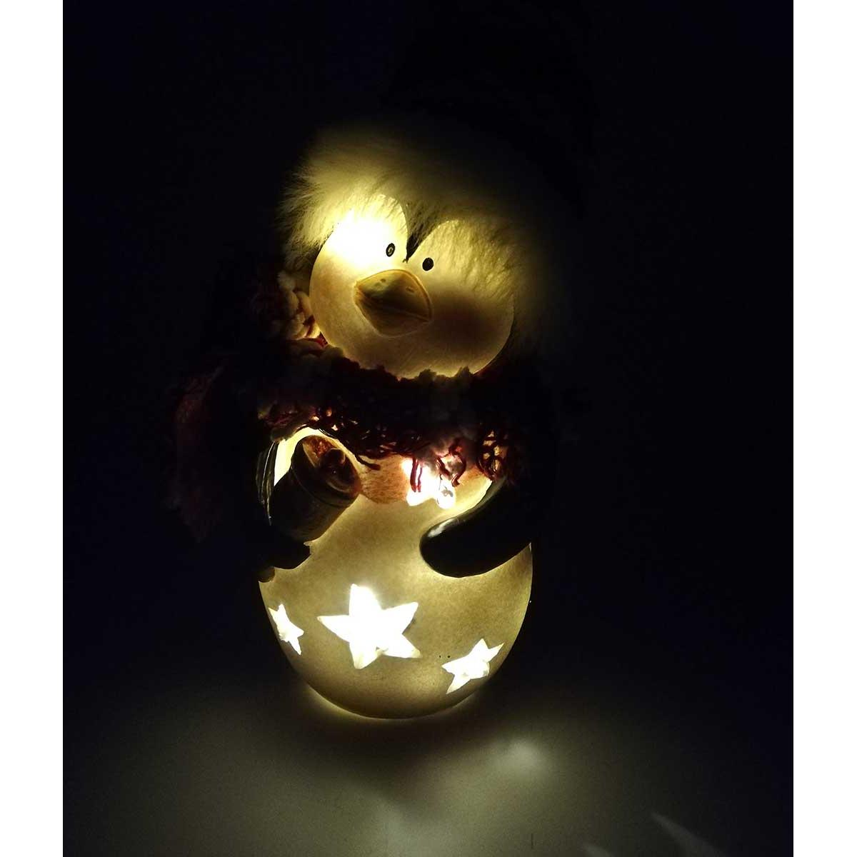 FIGURKA PINGWIN LED 7x6x16CM FIGURKA PINGWIN LED 7x6x16CM