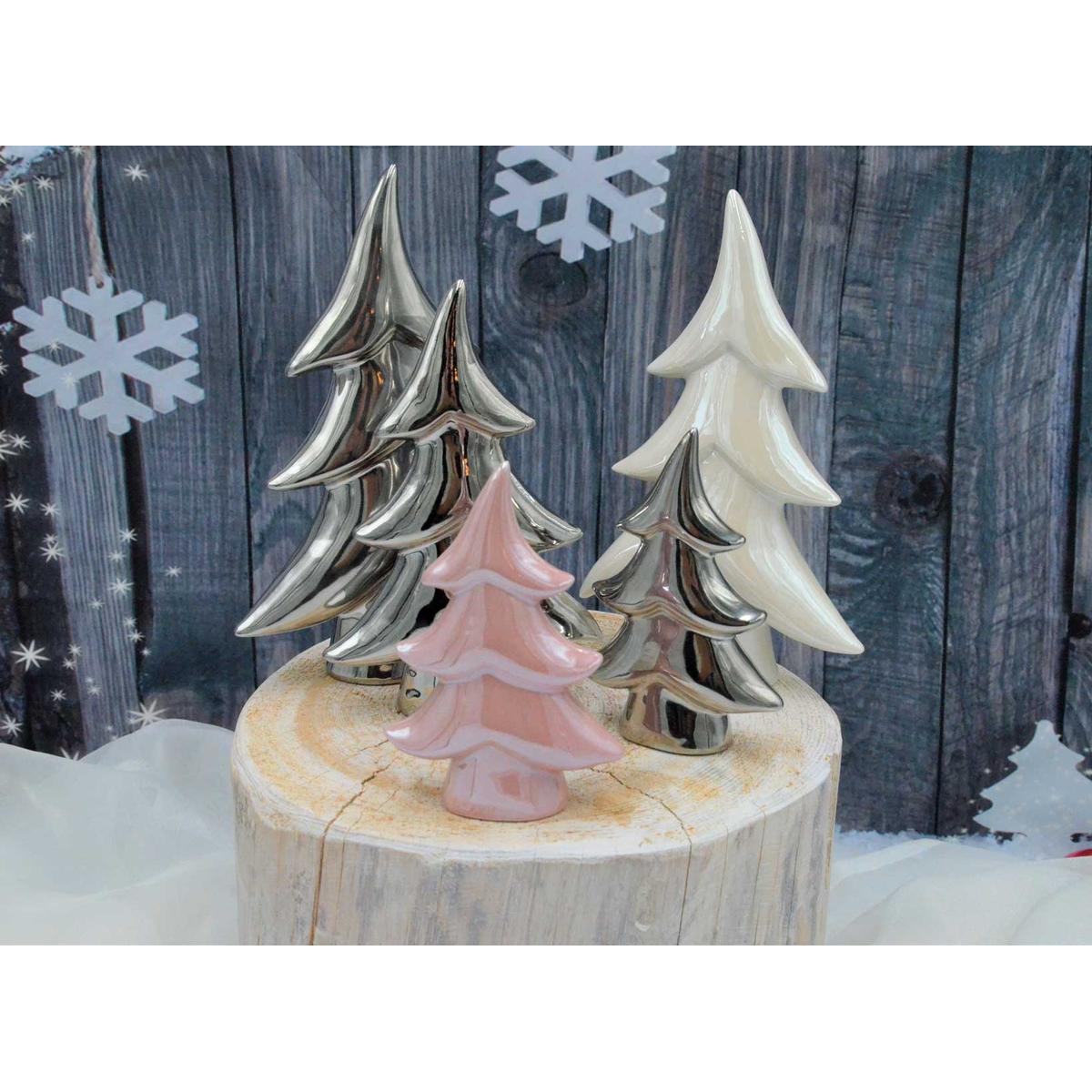 CHOINKA DEKORACYJNA PERŁOWA 8,5x3,5x12,5CM CHOINKA DEKORACYJNA PERŁOWA 8,5x3,5x12,5CM