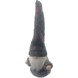 ZAWIESZKA BOMBKA SKRZAT SZARY 11CM