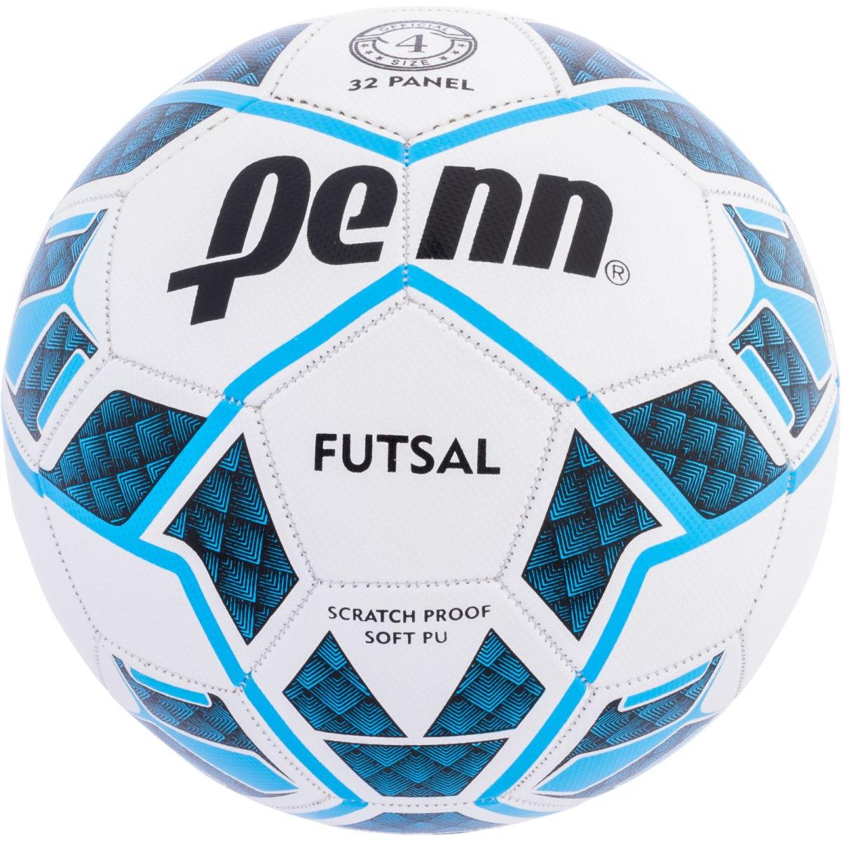 PIŁKA NOŻNA PENN FUTSAL R.4 WHITE/BLUE PIŁKA NOŻNA PENN FUTSAL R.4 WHITE/BLUE