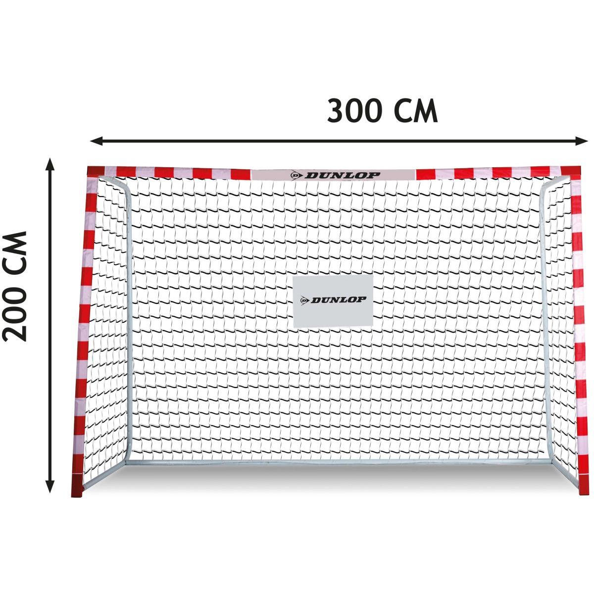 BRAMKA DO PIŁKI NOŻEJ Z SIATKĄ 300x200x110cm ALLROUND DUNLOP BRAMKA DO PIŁKI NOŻEJ Z SIATKĄ 300x200x110cm ALLROUND DUNLOP
