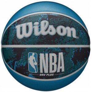 PIŁKA DO KOSZYKÓWKI WILSON NBA DRV PLUS VIBE WZ3012602XB7 R.7 czarno niebieska PIŁKA DO KOSZYKÓWKI WILSON NBA DRV PLUS VIBE WZ3012602XB7 R.7 czarno niebieska