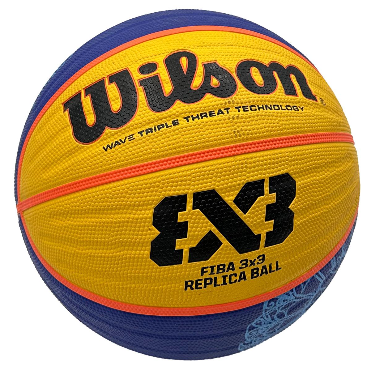 PIŁKA DO KOSZYKÓWKI WILSON FIBA 3x3 REPLICA PARIS 2024 R.6 PIŁKA DO KOSZYKÓWKI WILSON FIBA 3x3 REPLICA PARIS 2024 R.6
