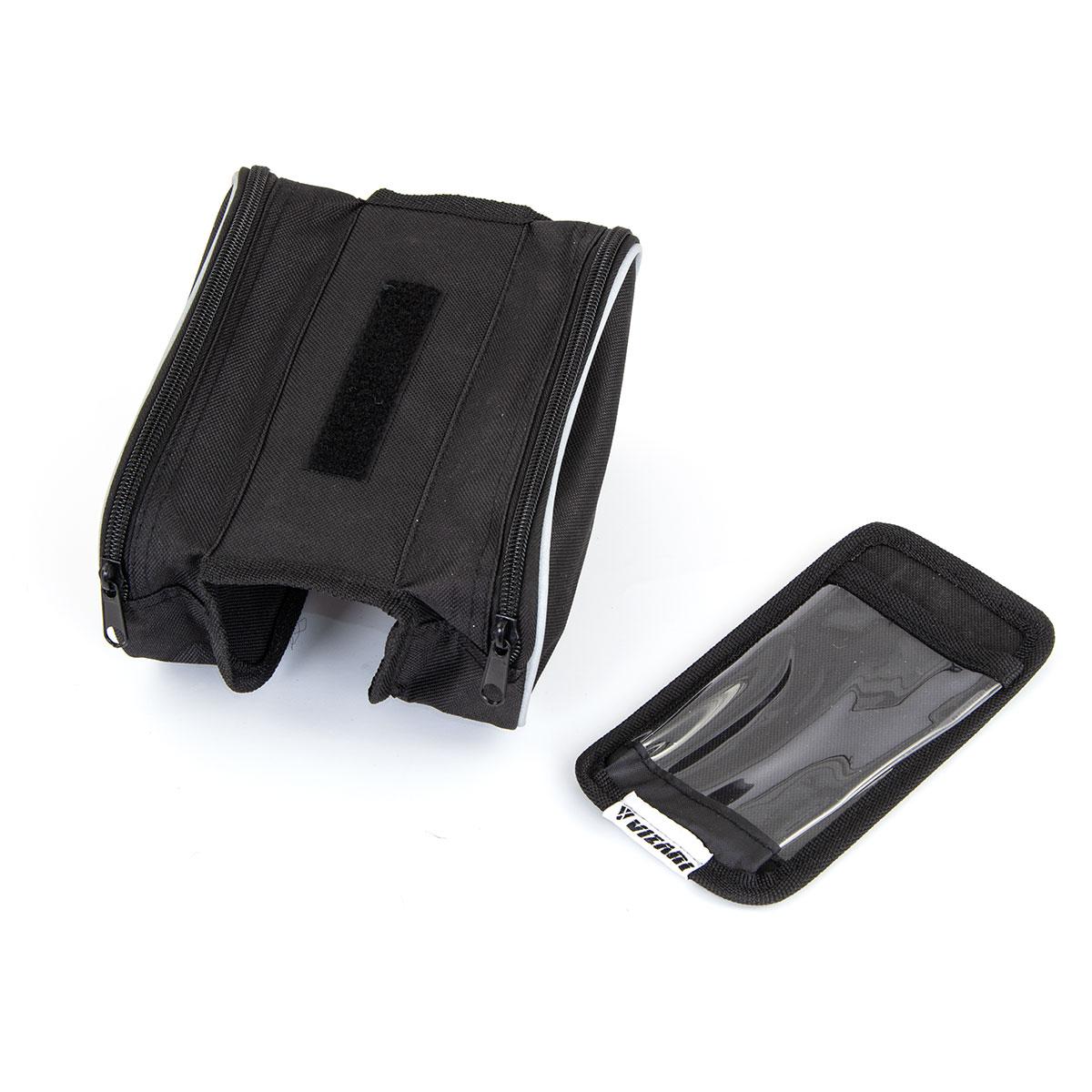 SAKWA TORBA ROWEROWA NA RAMĘ Z ETUI NA TELEFON K-076 SAKWA TORBA ROWEROWA NA RAMĘ Z ETUI NA TELEFON K-076