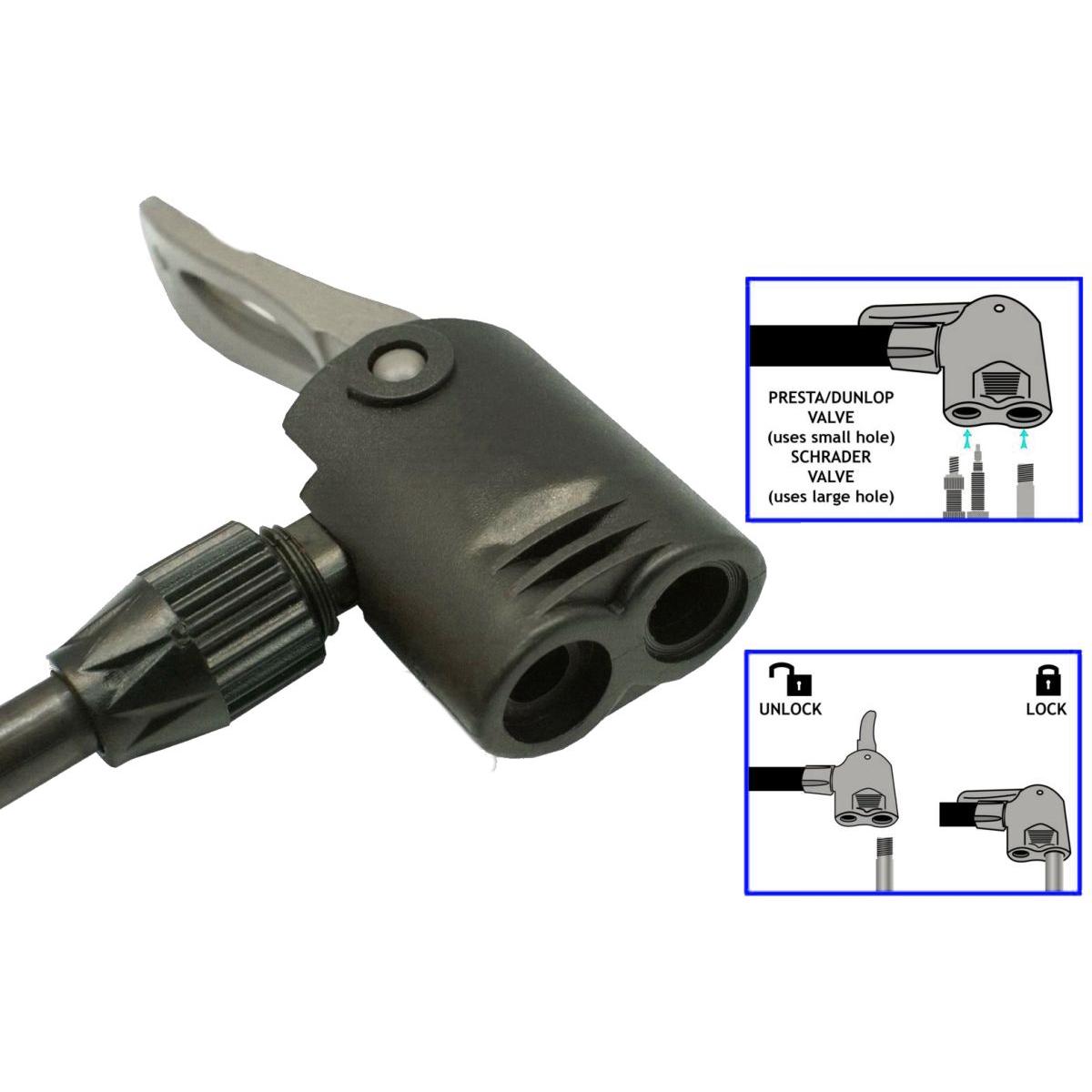 POMPKA WARSZTATOWO ROWEROWA 160PSI (11BAR) Z MANOMETREM XQMAX PRO POMPKA WARSZTATOWO ROWEROWA 160PSI (11BAR) Z MANOMETREM XQMAX PRO