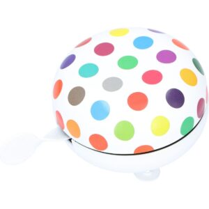 DZWONEK ROWEROWY DUNLOP ŚR. 80MM KROPKI DZWONEK ROWEROWY DUNLOP ŚR. 80MM KROPKI