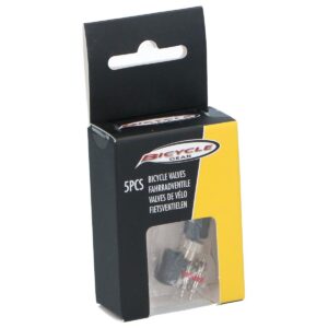 ZESTAW WENTYLI ROWEROWYCH 5 ELEMENTÓW BICYCLE GEAR