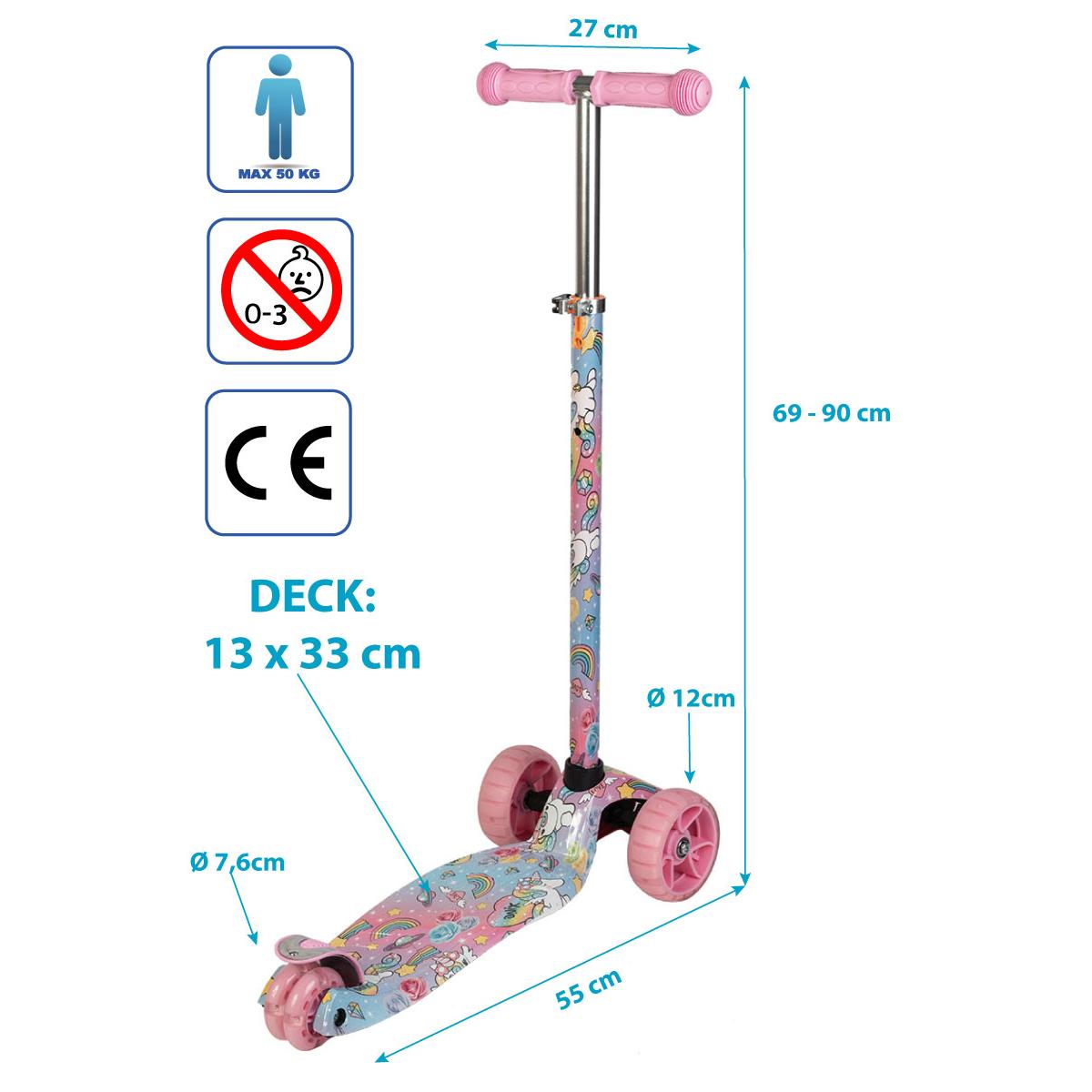 HULAJNOGA 3 KOŁOWA BALANSOWA ENERO MAXI UNICORN HULAJNOGA 3 KOŁOWA BALANSOWA ENERO MAXI UNICORN