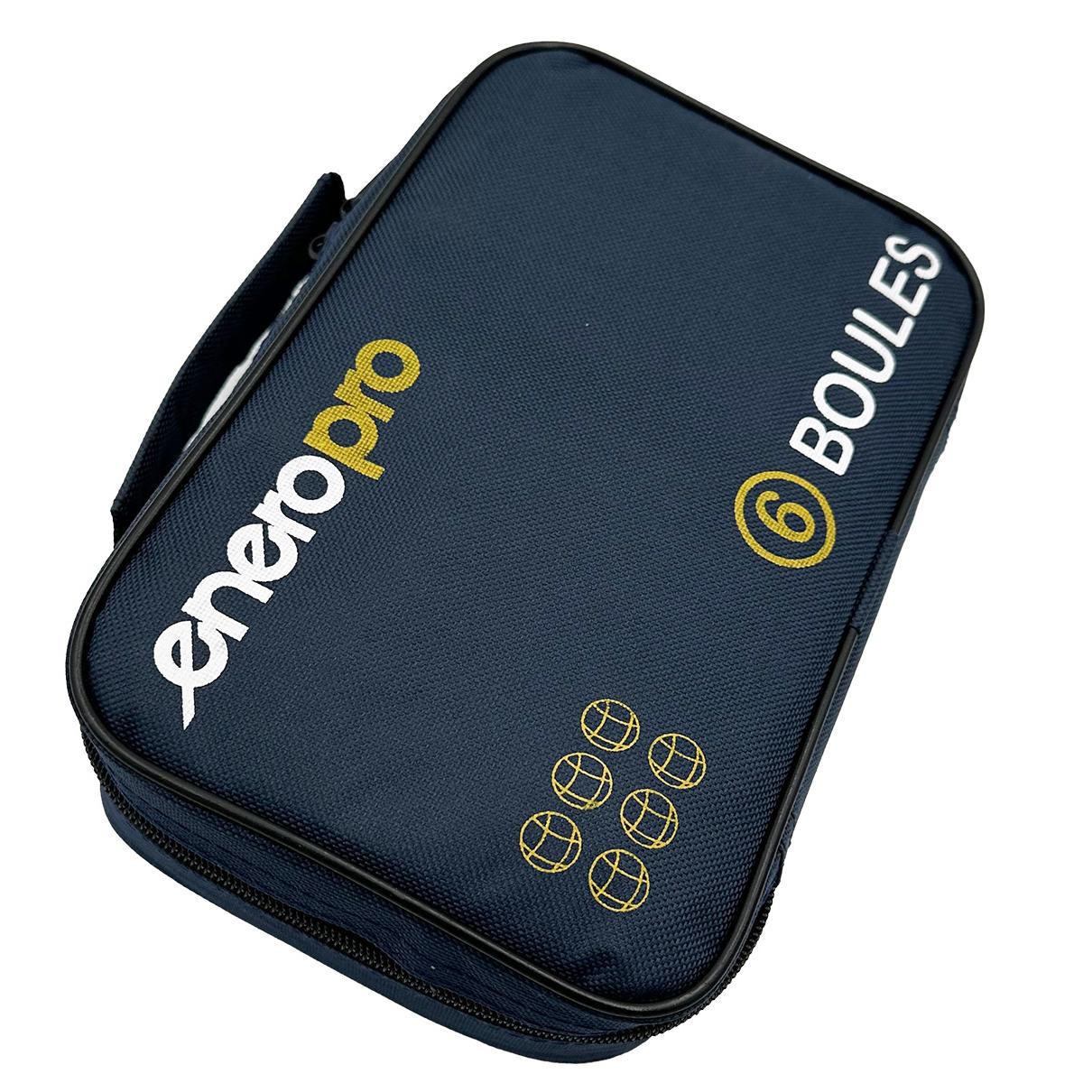 KULE DO GRY 6 SZT- BOULE PETANQUE CZARNE POKROWIEC ENERO PRO KULE DO GRY 6 SZT- BOULE PETANQUE CZARNE POKROWIEC ENERO PRO