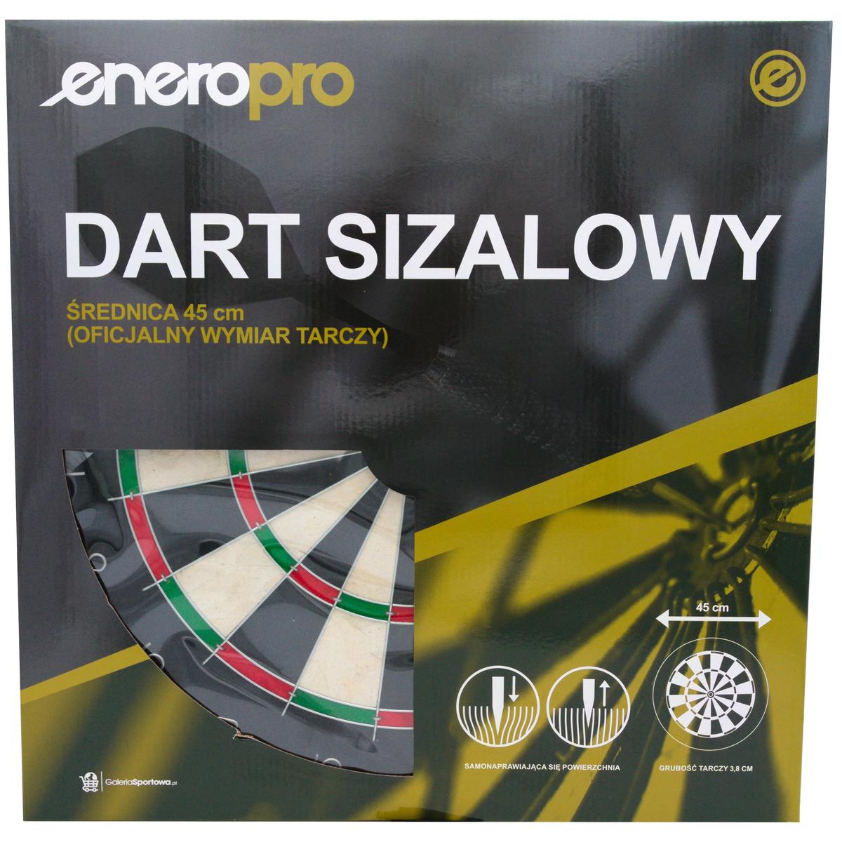DART SIZALOWY 45CM OFFICIAL CHAMPIONSHIP ENERO PRO DART SIZALOWY 45CM OFFICIAL CHAMPIONSHIP ENERO PRO