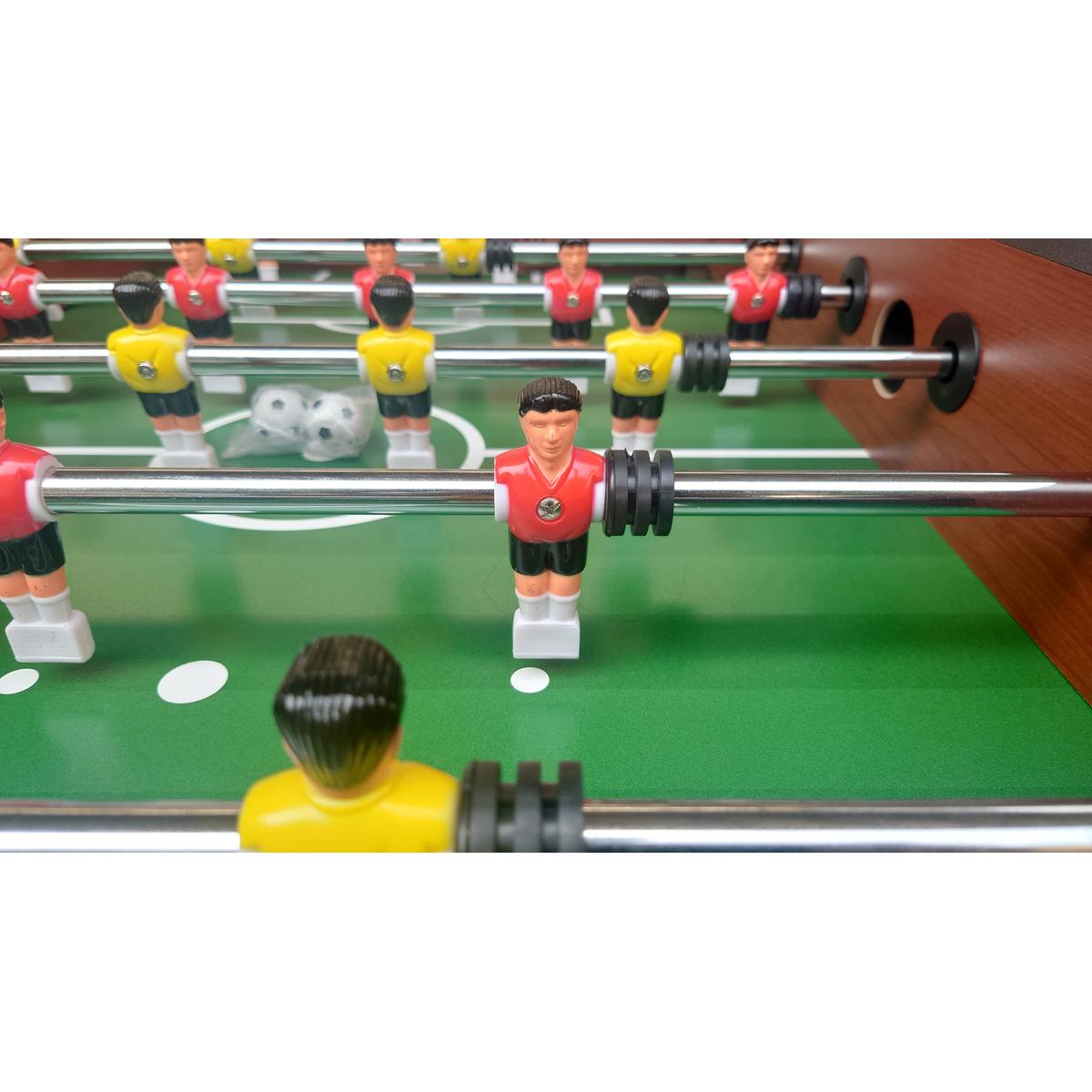 STÓŁ DO GRY W PIŁKARZYKI WOODEN 140x75x89CM ENERO STÓŁ DO GRY W PIŁKARZYKI WOODEN 140x75x89CM ENERO