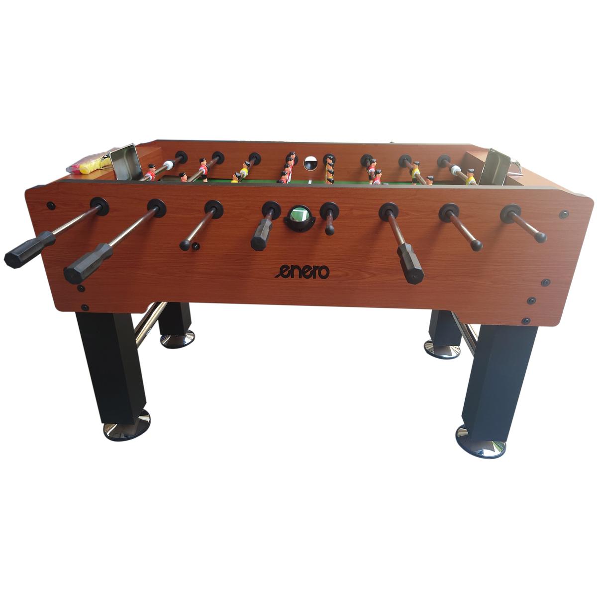 STÓŁ DO GRY W PIŁKARZYKI WOODEN 140x75x89CM ENERO STÓŁ DO GRY W PIŁKARZYKI WOODEN 140x75x89CM ENERO