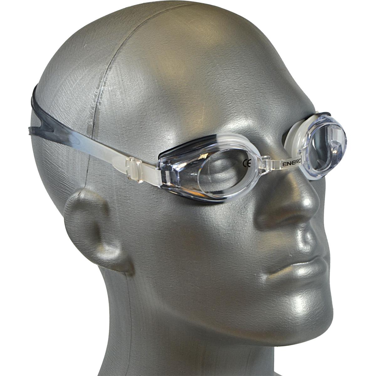 OKULARKI PŁYWACKIE Z ZATYCZKAMI ENERO CZARNE OKULARKI PŁYWACKIE Z ZATYCZKAMI ENERO CZARNE