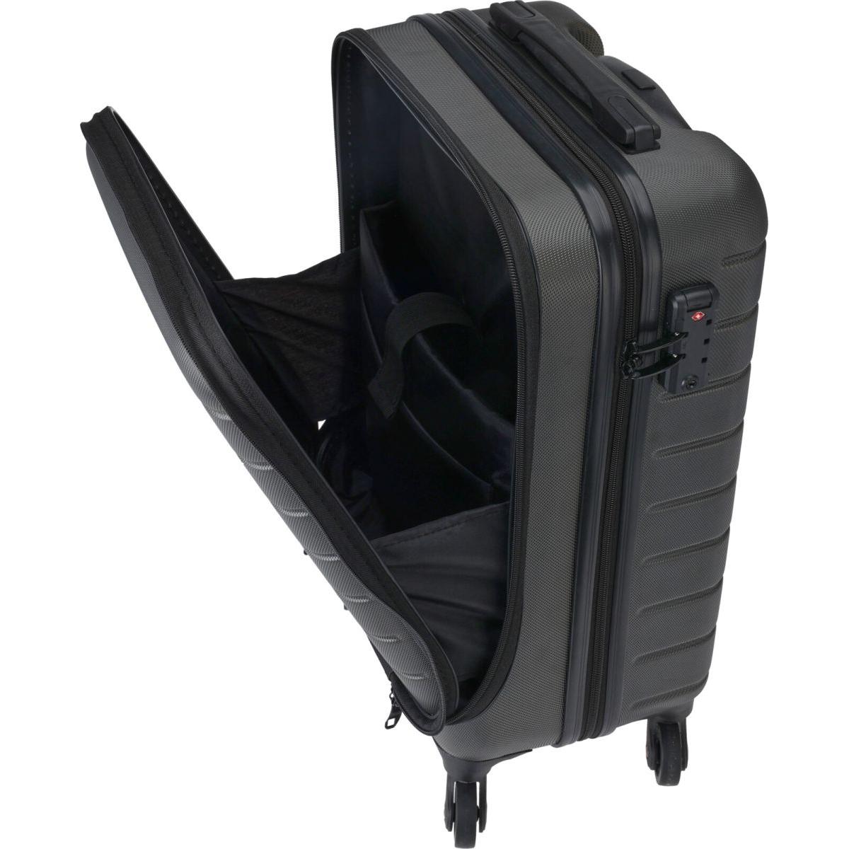 WALIZKA PODRÓŻNA KABINOWA 20 CALI Z KOMORĄ NA LAPTOPA PROWORLD ANTRACYT WALIZKA PODRÓŻNA KABINOWA 20 CALI Z KOMORĄ NA LAPTOPA PROWORLD ANTRACYT