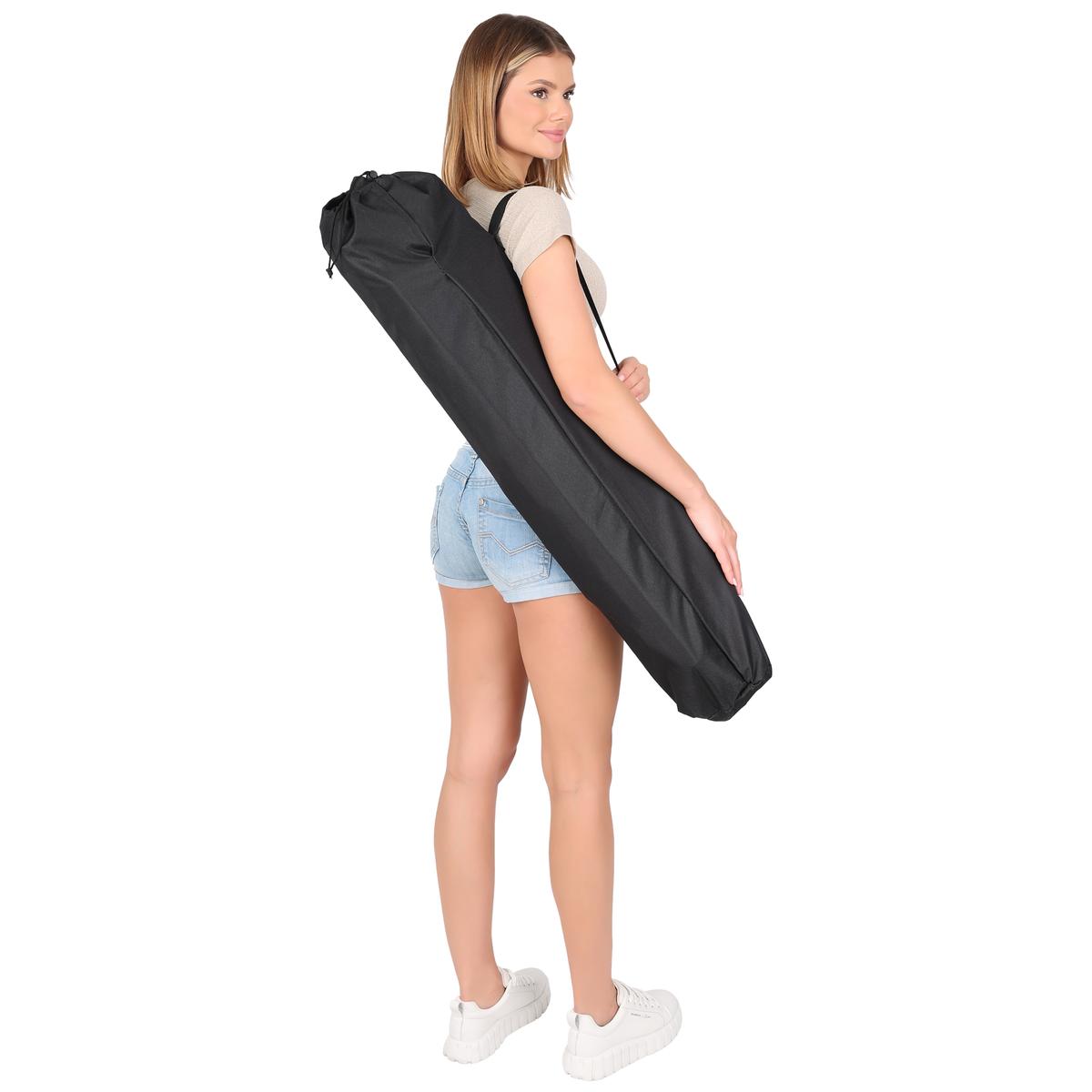 ŁÓŻKO TURYSTYCZNE SKŁADANE Z POKROWCEM CZARNE ŁÓŻKO TURYSTYCZNE SKŁADANE Z POKROWCEM CZARNE