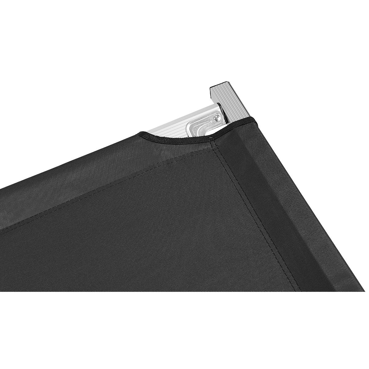 ŁÓŻKO TURYSTYCZNE SKŁADANE Z POKROWCEM CZARNE ŁÓŻKO TURYSTYCZNE SKŁADANE Z POKROWCEM CZARNE