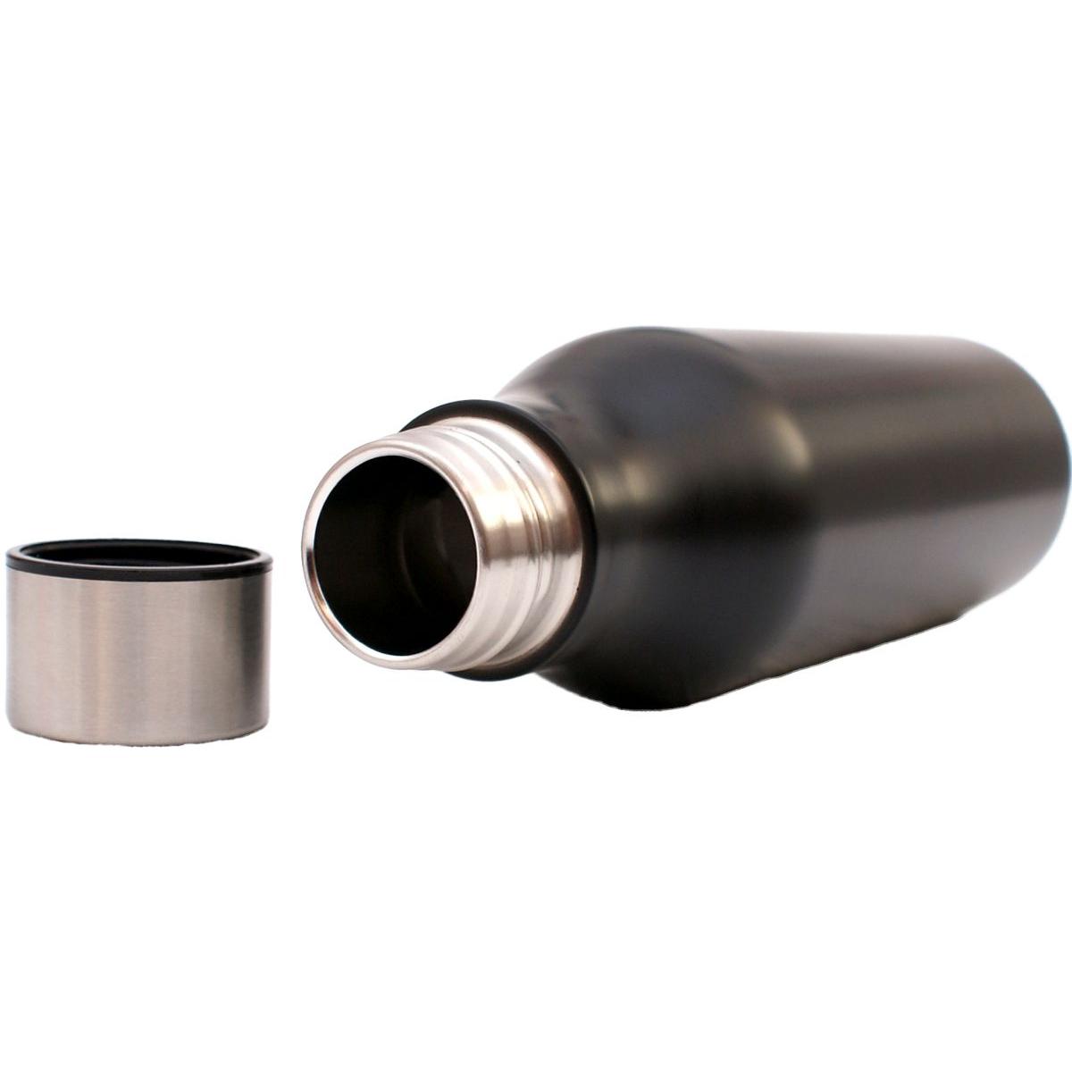 BUTELKA TERMICZNA BIDON TERMOS TURYSTYCZNY 450ML CZARNY BUTELKA TERMICZNA BIDON TERMOS TURYSTYCZNY 450ML CZARNY