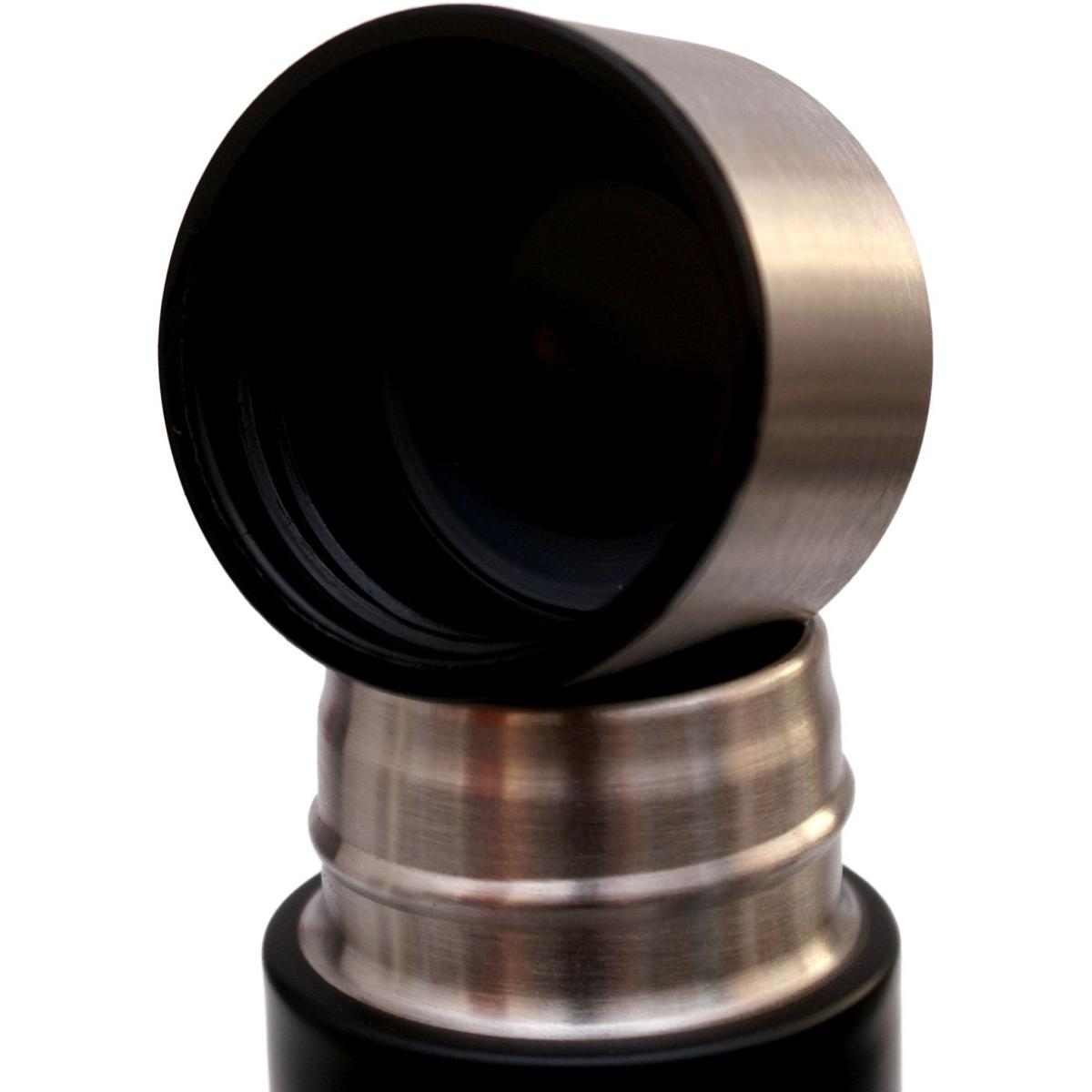 BUTELKA TERMICZNA BIDON TERMOS TURYSTYCZNY 450ML CZARNY BUTELKA TERMICZNA BIDON TERMOS TURYSTYCZNY 450ML CZARNY