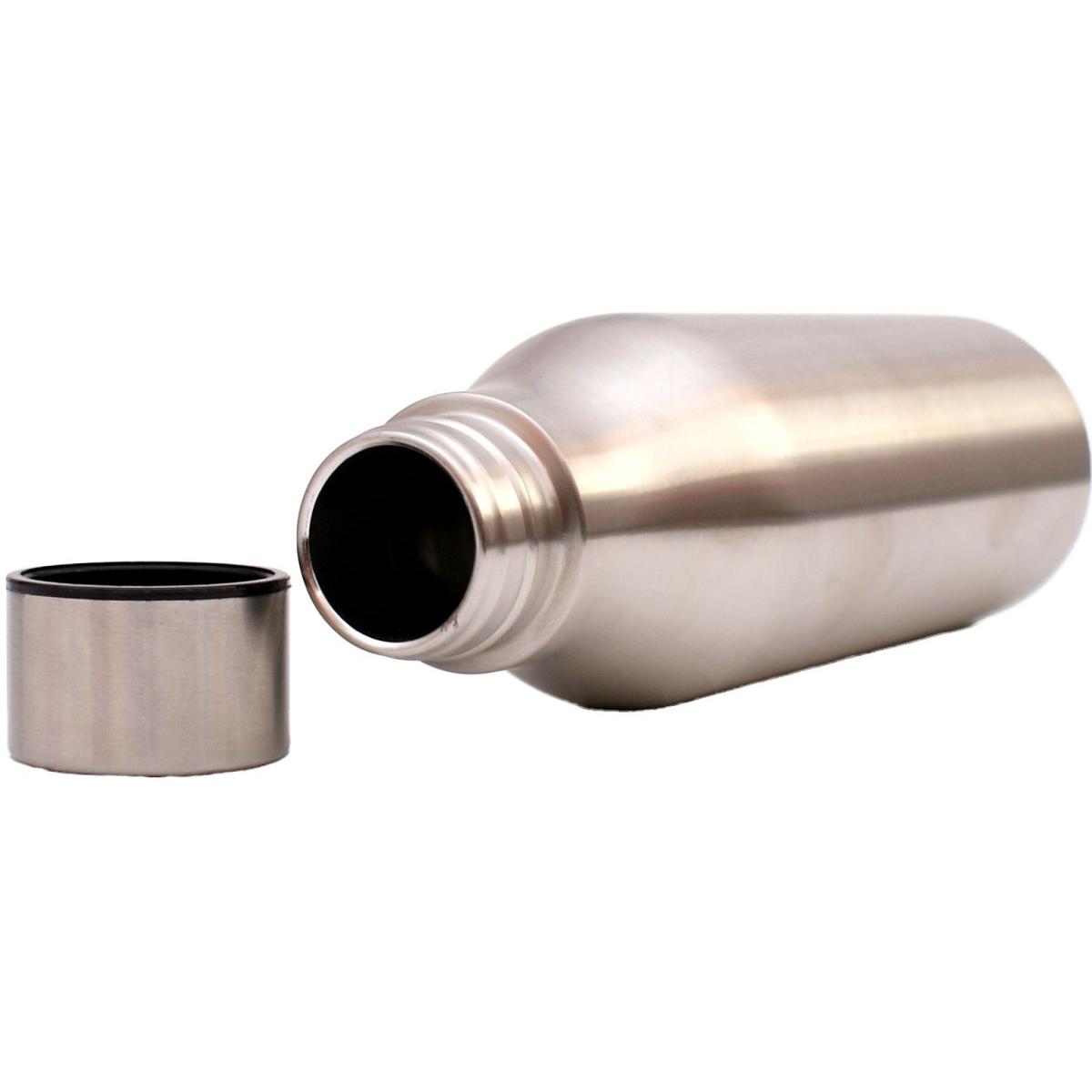 BUTELKA TERMICZNA BIDON TERMOS TURYSTYCZNY 450ML SREBRNY BUTELKA TERMICZNA BIDON TERMOS TURYSTYCZNY 450ML SREBRNY