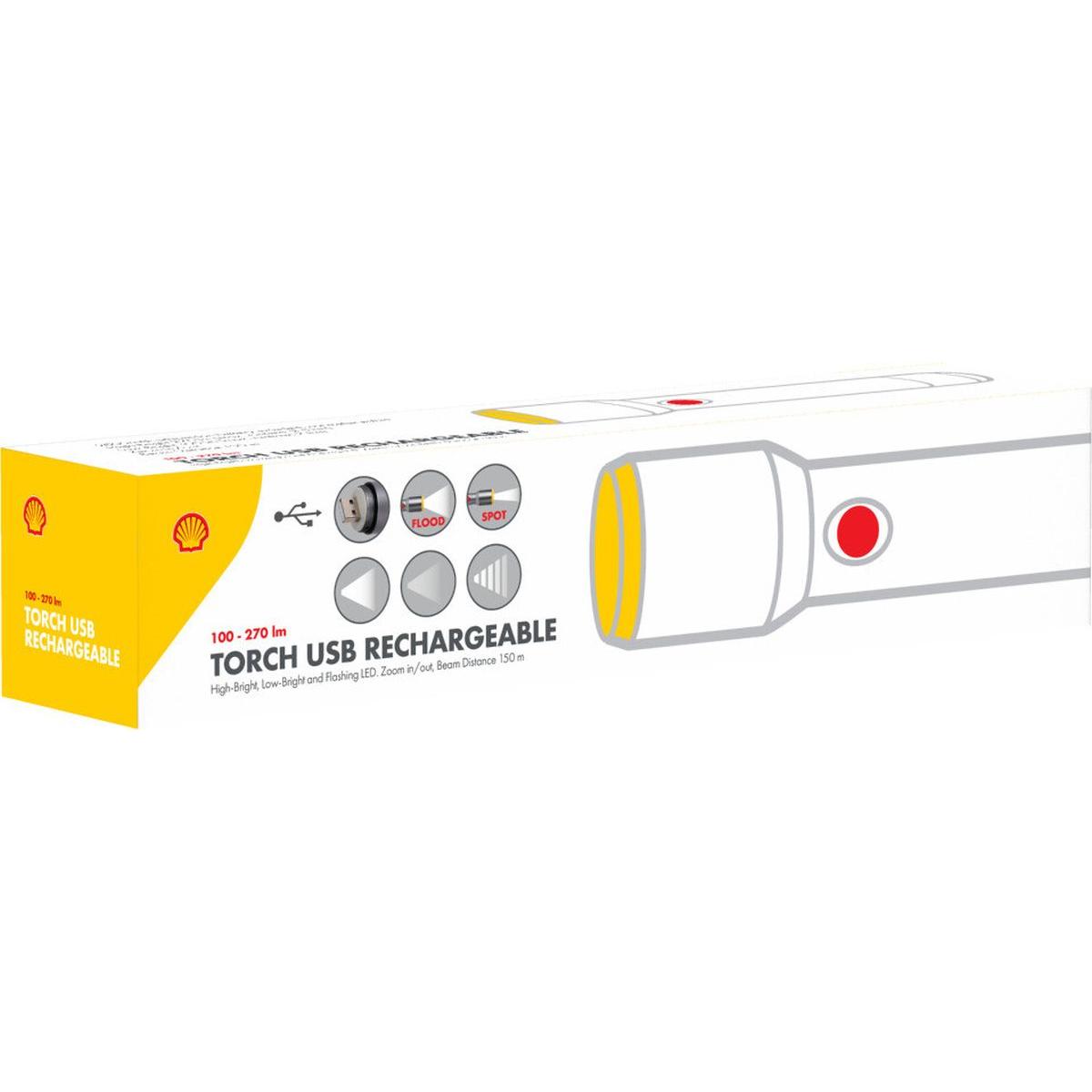 LATARKA TAKTYCZNA ALUMINIOWA 15 CM SHELL USB LATARKA TAKTYCZNA ALUMINIOWA 15 CM SHELL USB