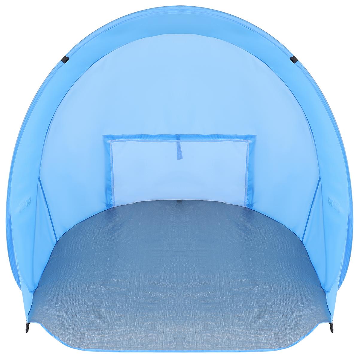 NAMIOT PARAWAN PLAŻOWY SAMOROZKŁADAJĄCY 145x105x100/75CM NIEBIESKI NAMIOT PARAWAN PLAŻOWY SAMOROZKŁADAJĄCY 145x105x100/75CM NIEBIESKI