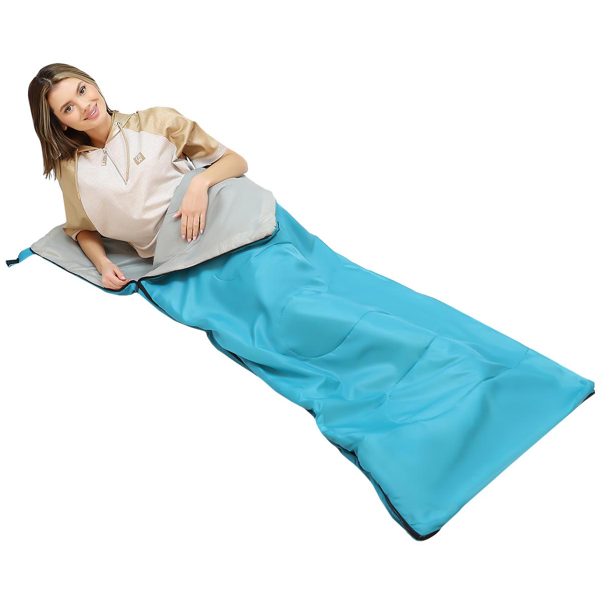 ŚPIWÓR TURYSTYCZNY REST 170X70CM BŁĘKITNY ENERO CAMP ŚPIWÓR TURYSTYCZNY REST 170X70CM BŁĘKITNY ENERO CAMP