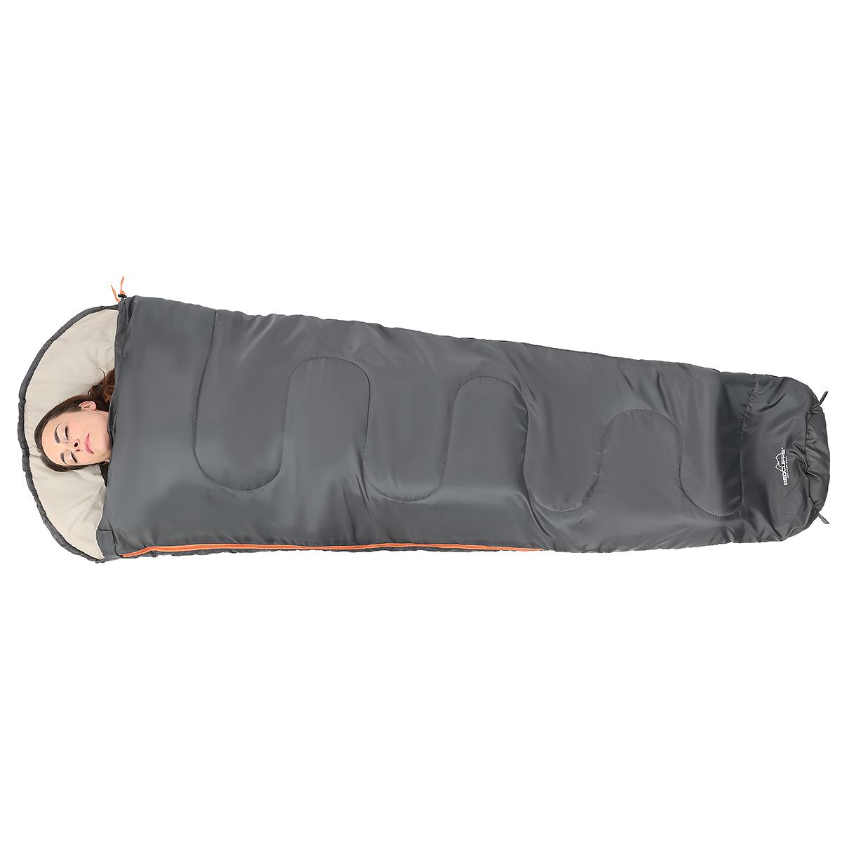 ŚPIWÓR TURYSTYCZNY MUMIA XXL 230x80/50CM SZARY REDCLIFFS ŚPIWÓR TURYSTYCZNY MUMIA XXL 230x80/50CM SZARY REDCLIFFS