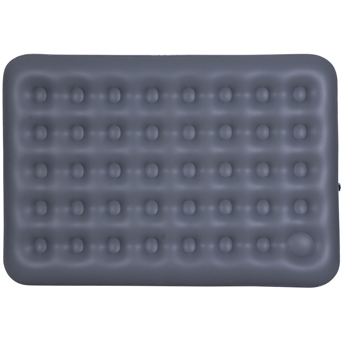 MATERAC FLOKOWANY 2-OSOBOWY Z WBUDOWANĄ POMPKĄ NOŻNĄ 191x137x22CM 24131 MATERAC FLOKOWANY 2-OSOBOWY Z WBUDOWANĄ POMPKĄ NOŻNĄ 191x137x22CM 24131