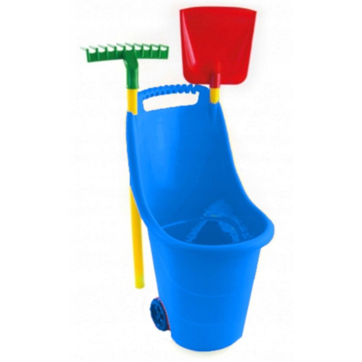 TACZKA OGRODOWA DLA DZIECI Z NARZĘDZIAMI 33x44x77CM TACZKA OGRODOWA DLA DZIECI Z NARZĘDZIAMI 33x44x77CM