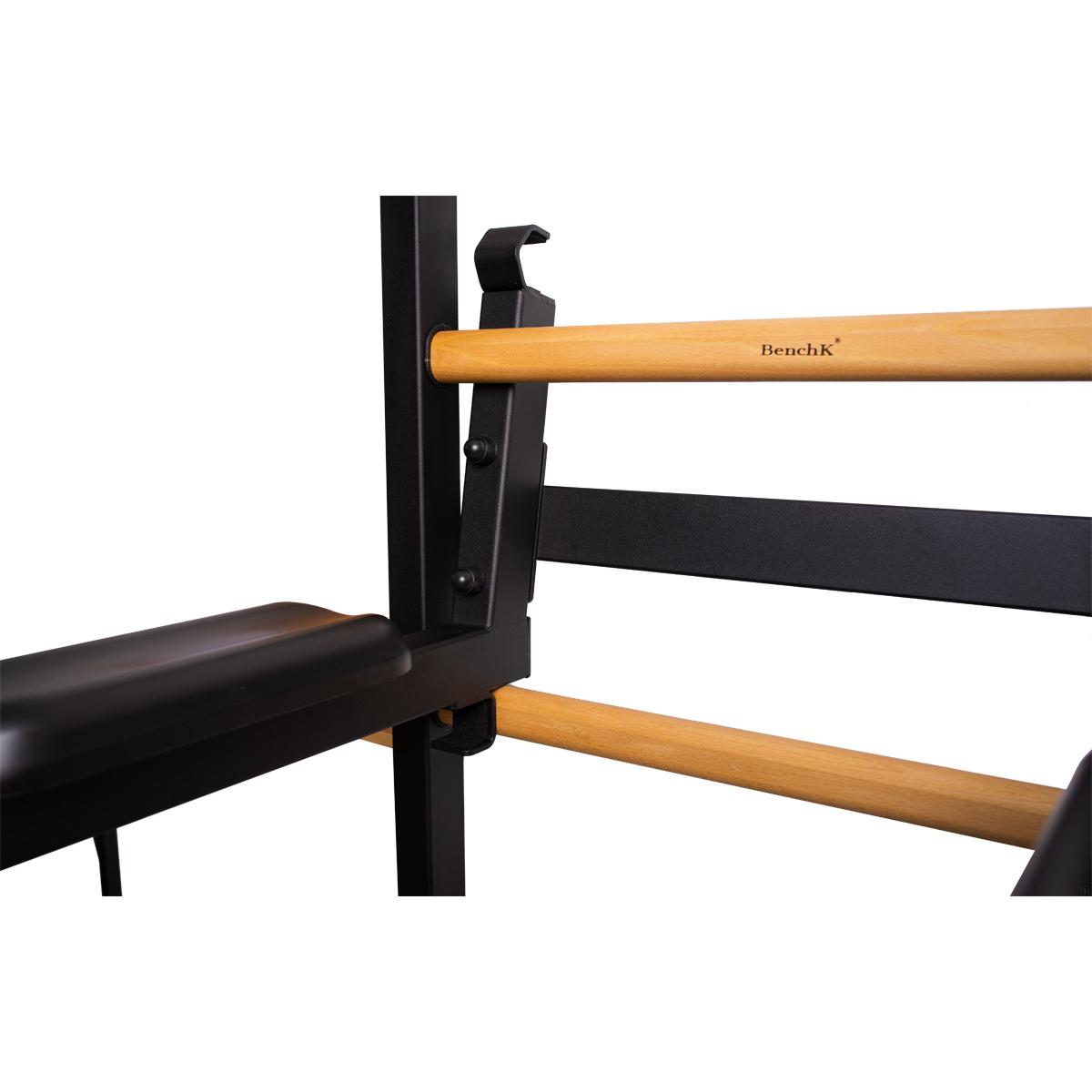 PORĘCZ DO ĆWICZEŃ MOCOWANA W DWÓCH POZYCJACH CZARNY MAT DB510 BENCHK PORĘCZ DO ĆWICZEŃ MOCOWANA W DWÓCH POZYCJACH CZARNY MAT DB510 BENCHK