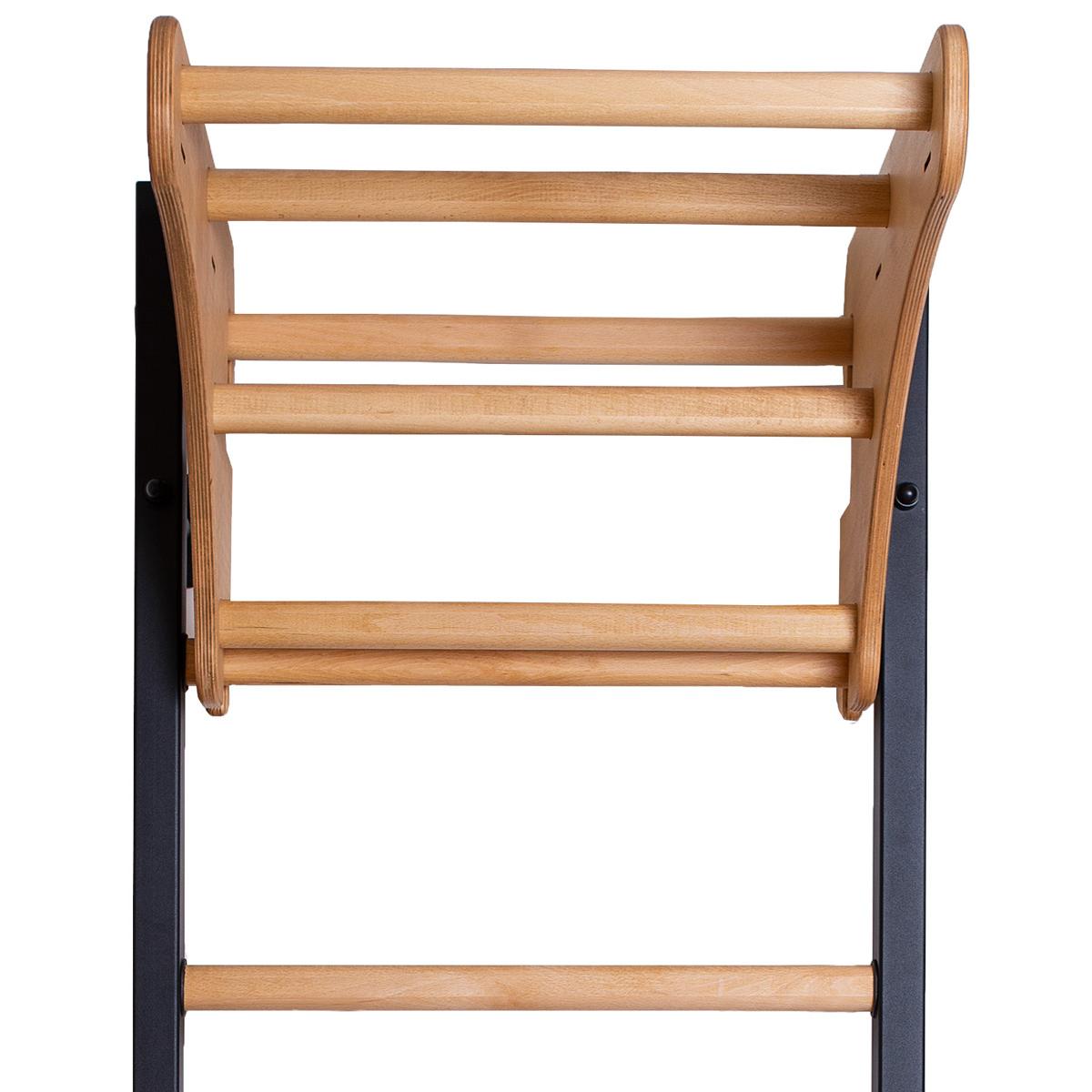 DRABINKA GIMNASTYCZNA DREWNIANO METALOWA NA 4 UCHWYTY Z DREWNIANYM DRĄŻKIEM BENCHK 211B DRABINKA GIMNASTYCZNA DREWNIANO METALOWA NA 4 UCHWYTY Z DREWNIANYM DRĄŻKIEM BENCHK 211B