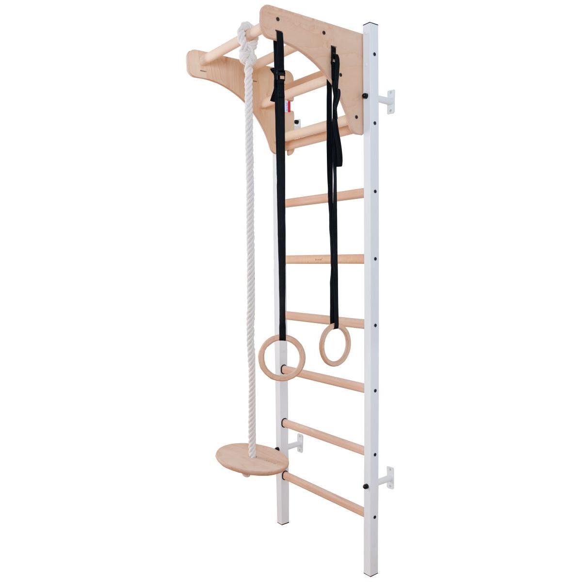 DRABINKA GIMNASTYCZNA DREWNIANO METALOWA Z DREWNIANYM DRĄŻKIEM I AKCESORIAMI BENCHK 211W A204 DRABINKA GIMNASTYCZNA DREWNIANO METALOWA Z DREWNIANYM DRĄŻKIEM I AKCESORIAMI BENCHK 211W A204