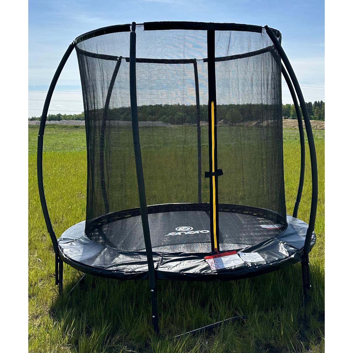 TRAMPOLINA ENERO Z SIATKĄ WEWNĘTRZNĄ fi244CM PREMIUM TRAMPOLINA ENERO Z SIATKĄ WEWNĘTRZNĄ fi244CM PREMIUM