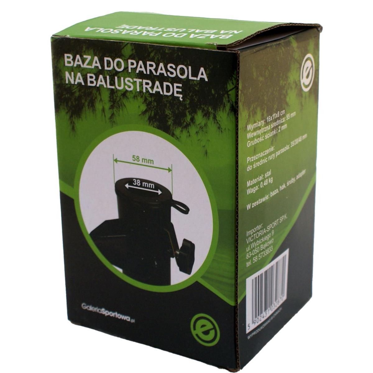 BAZA MOCOWANIE DO PARASOLA BALUSTRADOWA 1032870 BAZA MOCOWANIE DO PARASOLA BALUSTRADOWA 1032870