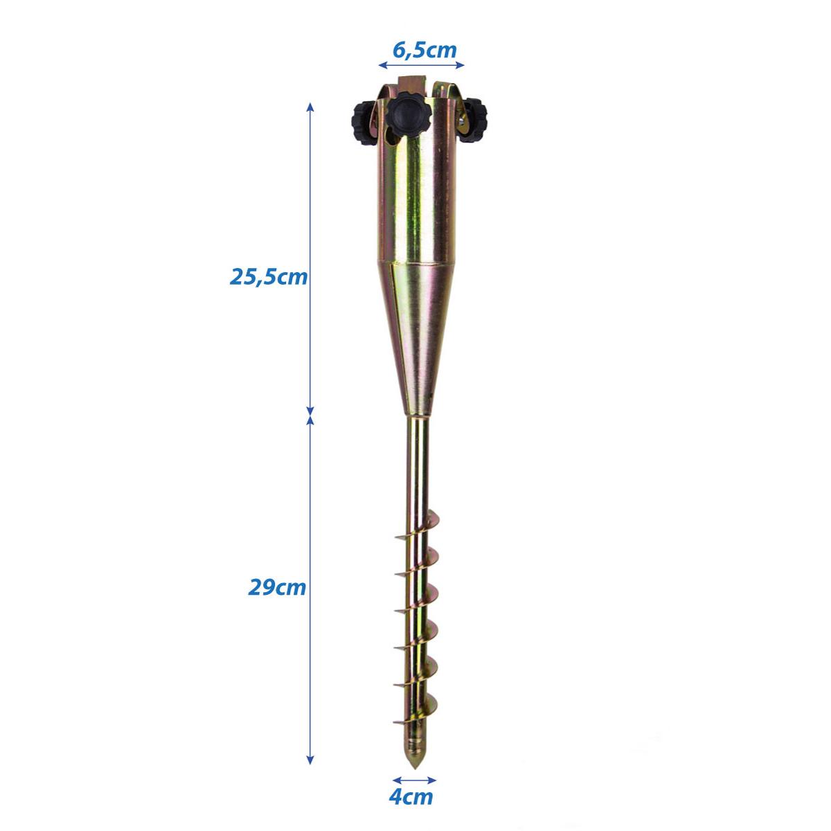 BAZA MOCOWANIE DO PARASOLA METALOWA WKRĘCANA 1032887 BAZA MOCOWANIE DO PARASOLA METALOWA WKRĘCANA 1032887