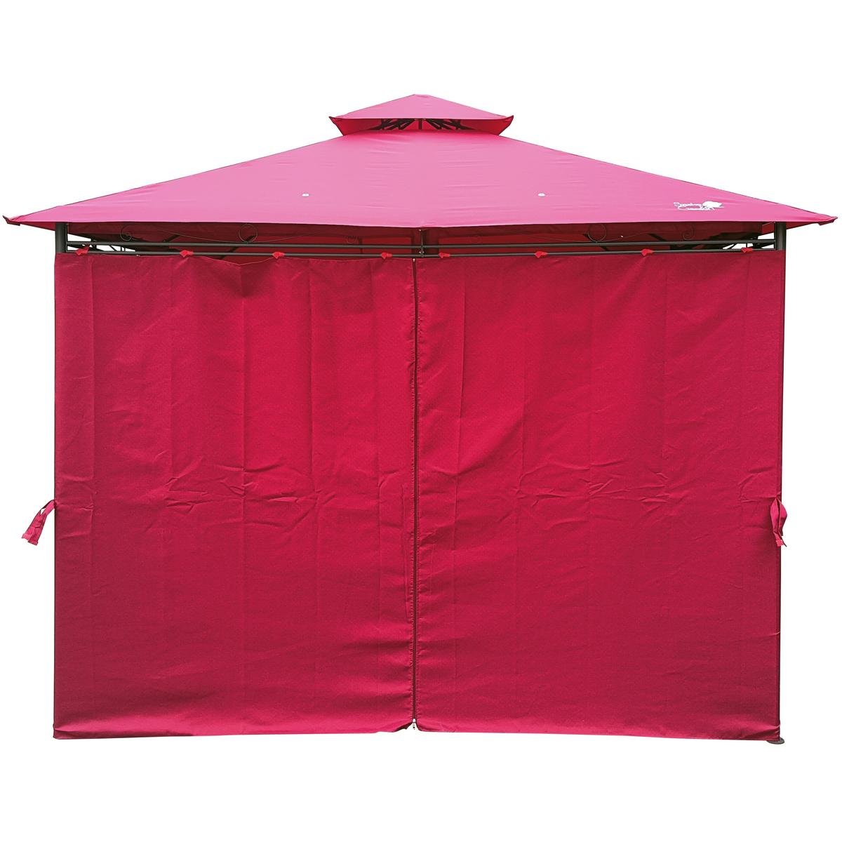 PAWILON OGRODOWY 3x3x2.6M Z ZASŁONAMI I MOSKITIERĄ BORDOWY PAWILON OGRODOWY 3x3x2.6M Z ZASŁONAMI I MOSKITIERĄ BORDOWY